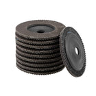 Flap Disc, 120-grits 4" x 5/8" Abrasive Grinding Wheel Flap Sanding Disc Aluminum Oxide 10pcs