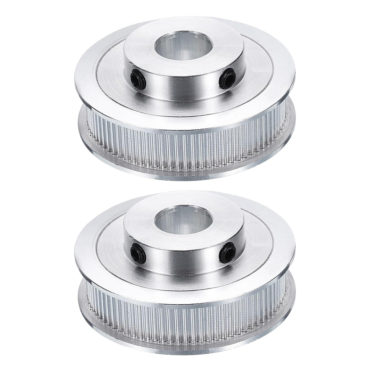 2pcs GT-2 Pulley Synchronous Wheel 80 Teeth 14mm Bore, Fit with 10mm Width Belt, Aluminum Alloy Timing Pulley Wheel for 3D Printer, CNC Machine