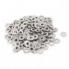 a15090700ux0160 200pcs 304 Stainless Steel M3 Flat Washers Spacers Gasket Silver Tone Pack of 200