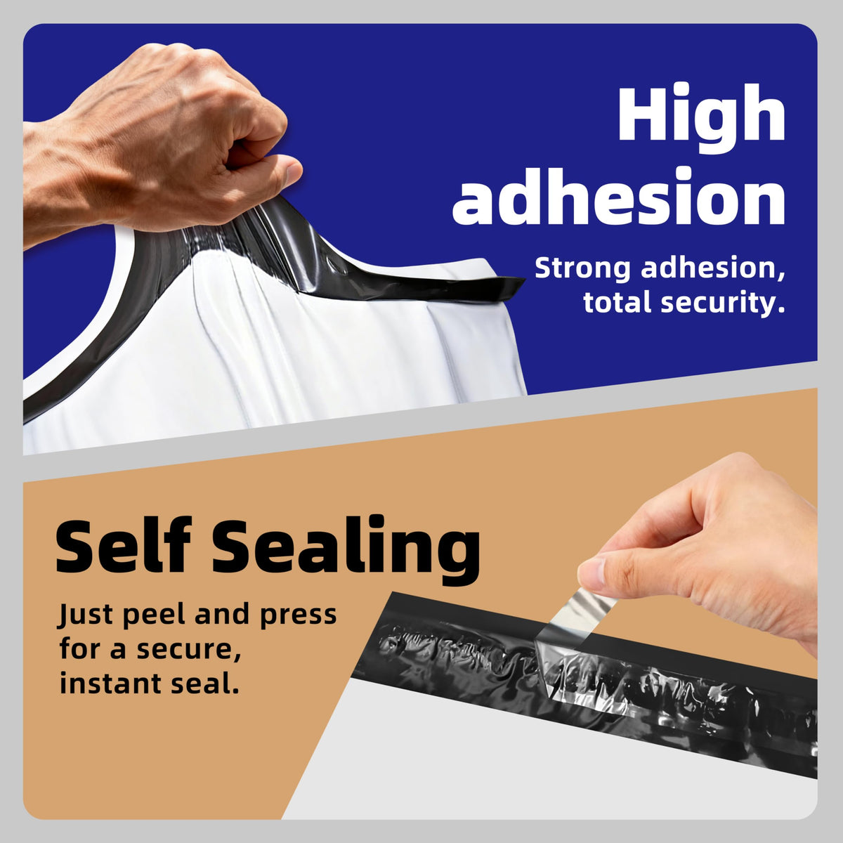 100pcs Poly Mailers 10x13 for Ecommerce Shipping,Online Retail Packaging