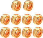 10Pcs Horizontal Toroid Magnetic Inductor Monolayer Wire Wind Wound 150uH 5A Inductance Coil