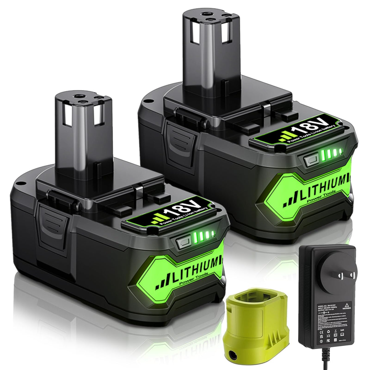 LinkMejor Replacement for Ryobi 40V Battery Compatible with Ryobi 40 Volt Battery OP4026A OP4040 OP40201 OP4050 OP4050A OP4015 OP40261 OP4030 OP40401 OP4060 Cordless Power Tools