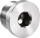 Stainless Steel Inner Hex Head M26x1.5 Pipe Fitting Plug for Terminate Pipe Ends