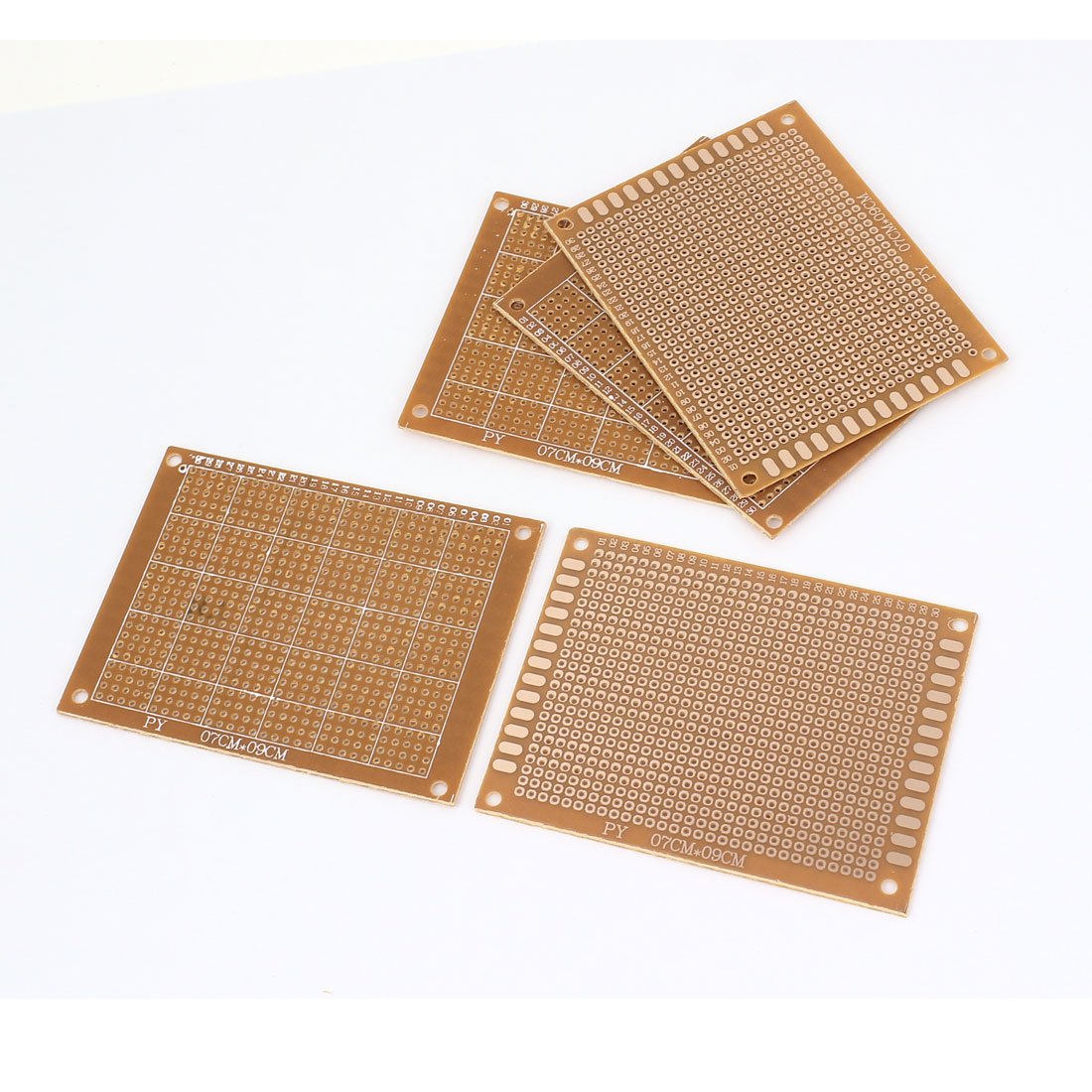 9cm x 7cm Single Side Prototype Universal PCB Circuit Board 5 Pcs