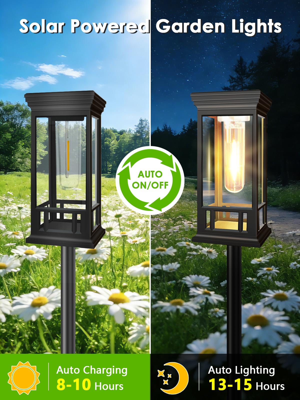 Solar Wegverlichting voor buiten, waterbestendig, Wegverlichting