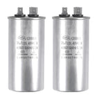 Run Capacitor Round CBB65 35uF 35mfd 450V AC 40/85/21 Aluminum Case with Terminal for Air Conditioner Compressor Motor Heat Pump Condenser 2Pcs