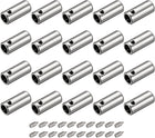 Shoelace Tips, Screws Shoelaces Tip Metal Cords End Replacement for Sneakers Clothes DIY Repairing