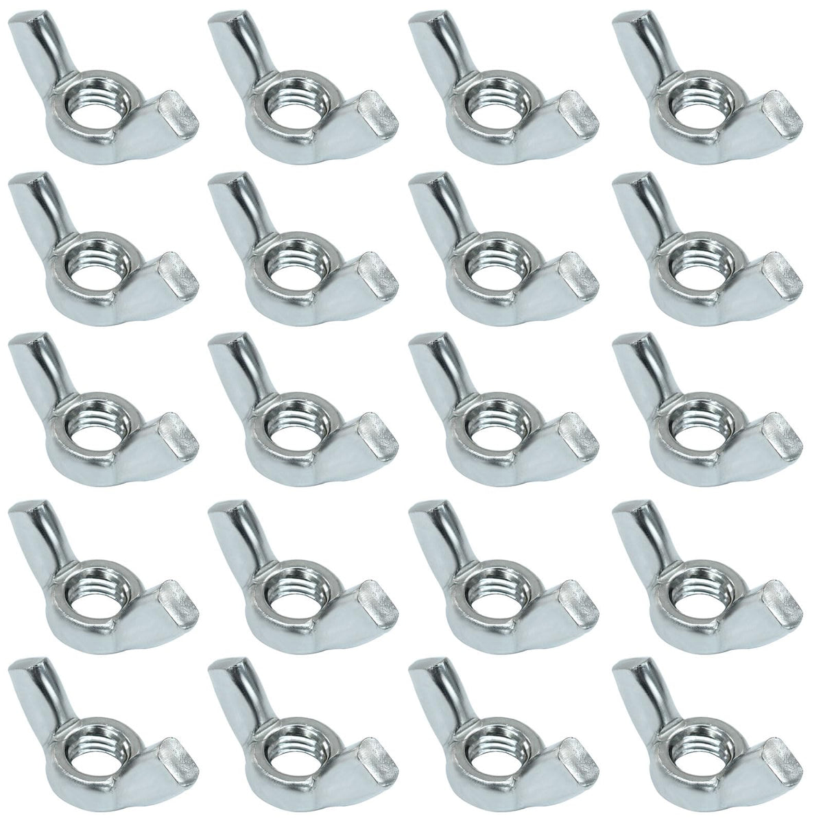 LinkMejor M8 Vis à Ailette, 20 Pièces, Acier Inoxydable 304