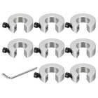 SBR20 Linear Rail Shaft Stop Collars with a Nickel Flat Head Wrench 8pcs