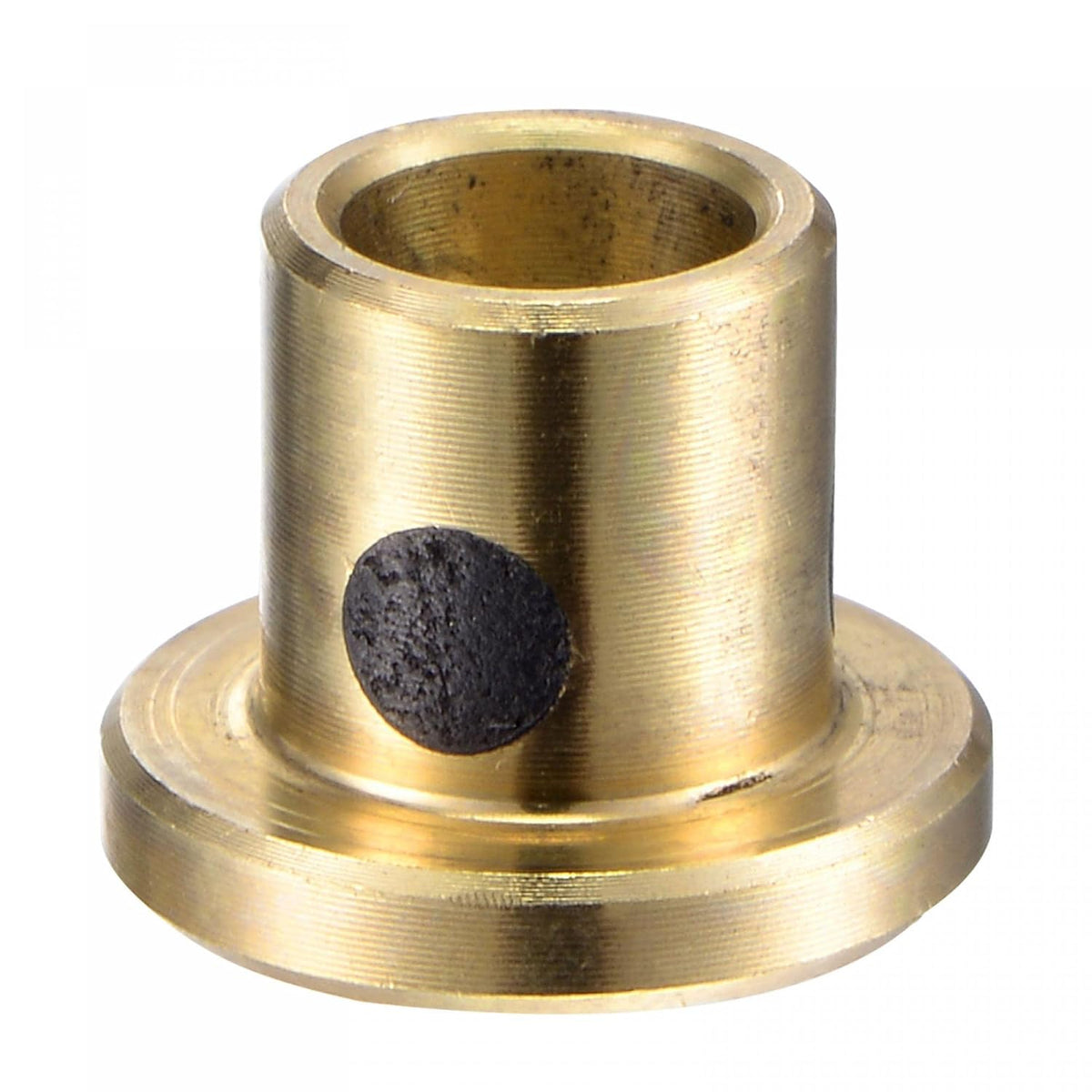 Flanged Sleeve Bearings 5mm Bore 9mm OD 10mm Length 14mm Flanged Dia 2mm Flange Thickness Wrapped Oilless Bushings Brass