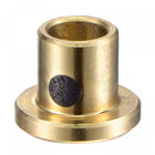 Flanged Sleeve Bearings 5mm Bore 9mm OD 10mm Length 14mm Flanged Dia 2mm Flange Thickness Wrapped Oilless Bushings Brass