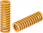 3D Printer Die Spring, 20mm OD 60mm Long 2pcs Spiral Stamping Light Load Compression Mould Die Springs for 3D Printer Electric Part, Yellow