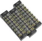 3 Pcs 8 Positions Dual Rows 600V 25A Wire Barrier Block Terminal Strip TB-2508L