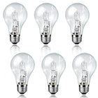 6 Pcs 043168787963 Halogen Light Bulb-43 Watt A19 Bulb 60 Watt Replacement