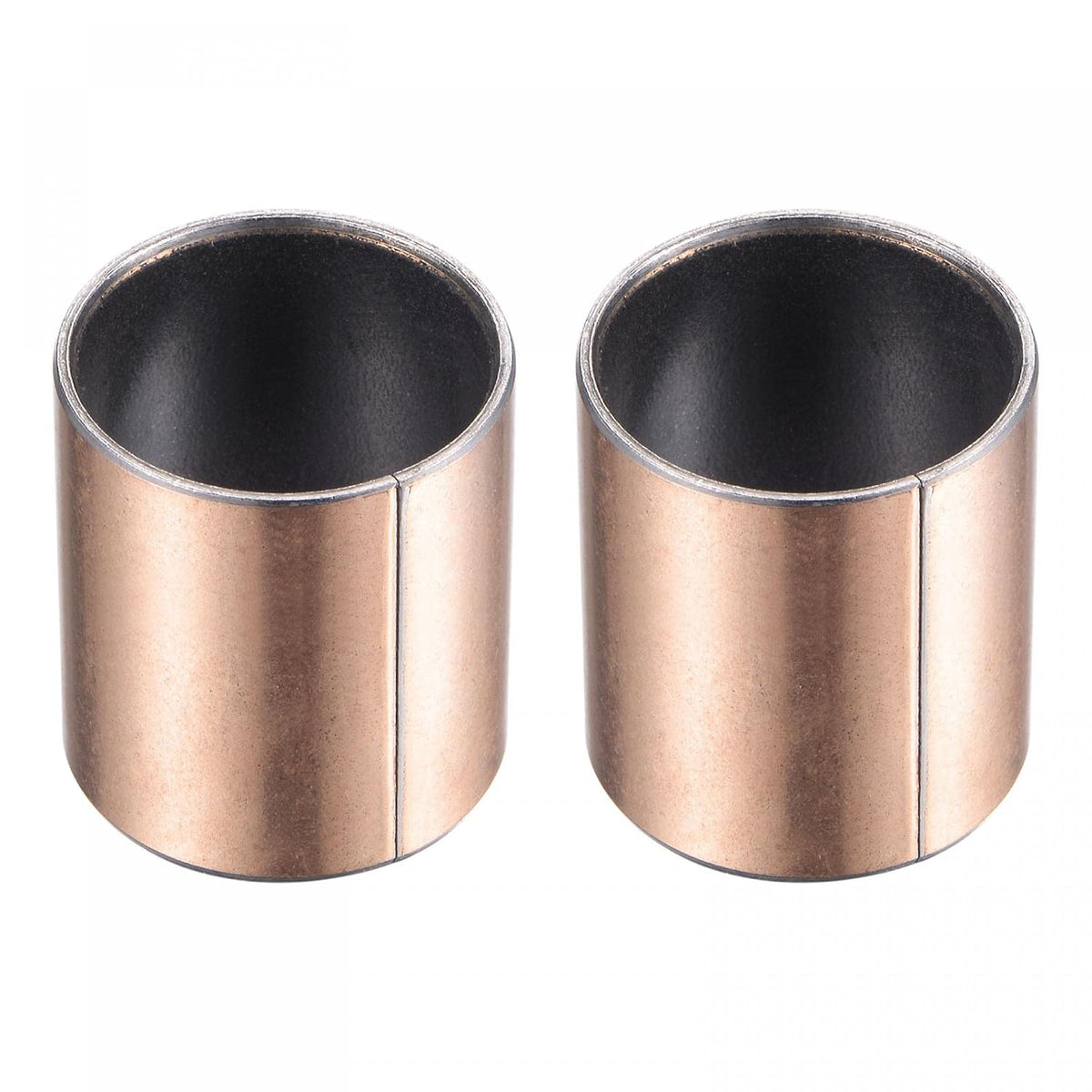 Sleeve Bearing 25mm Bore 28mm OD 35mm Length Plain Bearings Wrapped Oilless Bushings 2pcs