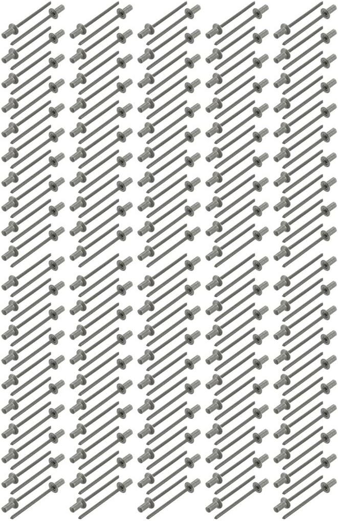 3.2mmx7mm Aluminum Countersunk Head Closed End Blind Rivets Fastener 200pcs