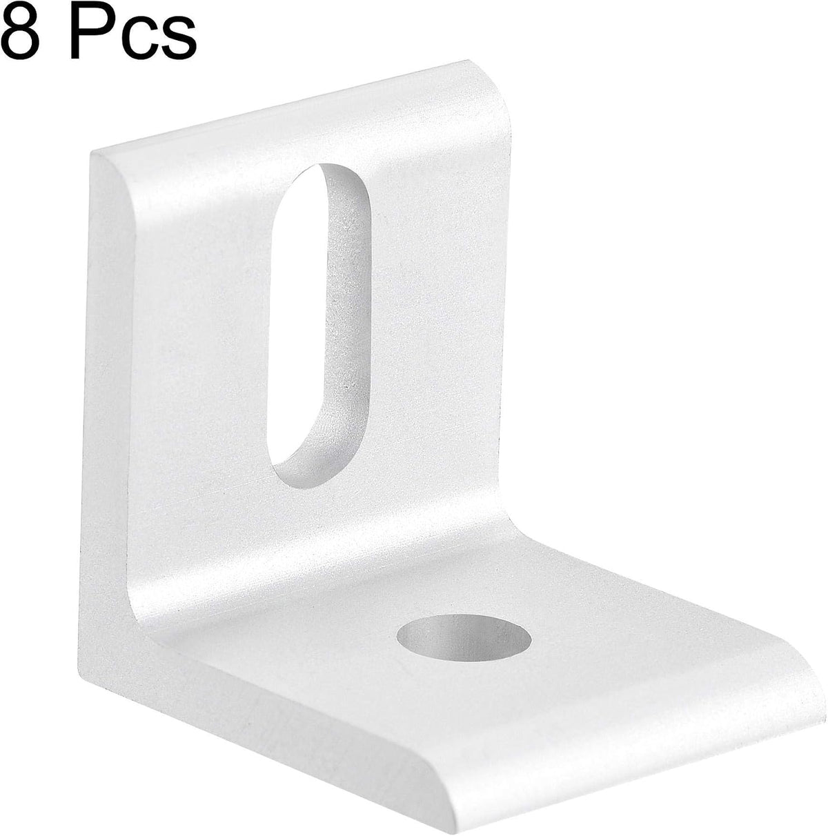 Eckenstreben Angle Bracket Befestigung L-Form 30mmx30mmx26mm für 3030-Serie Aluminiumprofil, 8Stück