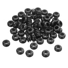 60Pcs Rubber Grommets 5/16 ID, 1/2 Drill Hole, Firewall Grommet Automotive Rubber Hole Eyelet Ring Gasket for Wire Cable Hose Protection, Metal Electric Box, (8x12mm, Black)