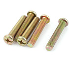 M8x45mm Male Thread Phillips Flat Head Bolt Screw Suitable for Double Bed Furniture TV Rack Wall Hanging 5pcs