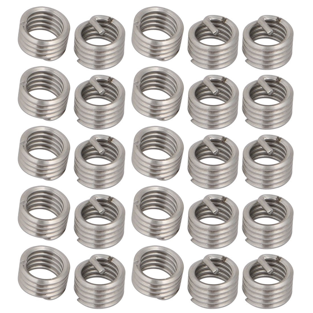 3/8"-16x0.375 304 Stainless Steel Helical Coil Wire Thread Insert 25pcs