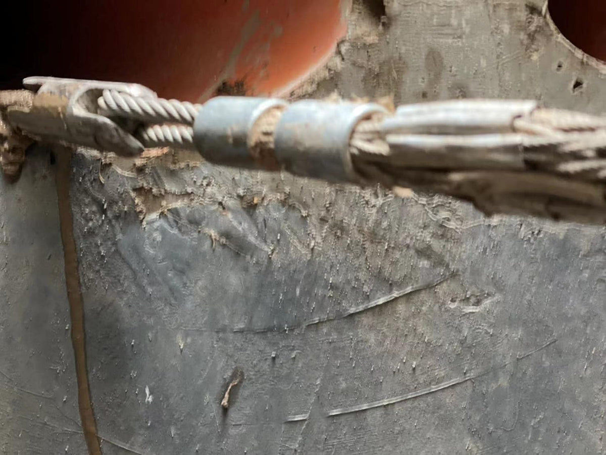 Siatka przewodowa do pullingu, podwójne głowice do pullingu przewodów, odpowiednia dla lekkich i ciężkich przewodów (D:25-37mm 0.98"-1.45")