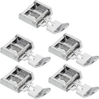 7306 Low Shank Narrow Zipper Embroidery Sewing Machine Presser Foot, Sewing Machine Replace Accessories, 5Pcs