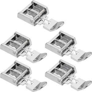7306 Low Shank Narrow Zipper Embroidery Sewing Machine Presser Foot, Sewing Machine Replace Accessories, 5Pcs
