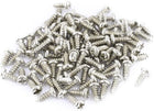 100pcs M3 X 8mm Stainless Steel Cross Pan Head Self Tapping Screws Bolts