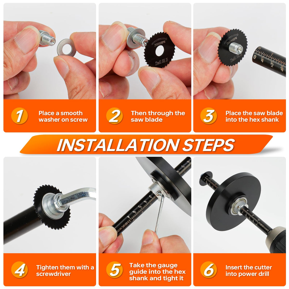 4" Coupeur d' Tubes Intérieurs pour Tuyau PVC, Kit d'Outils avec Échelle, Noir