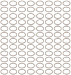 200Pcs 14mmx18mmx1.5mm Aluminum Motorcycle Hardware Drain Plug Washer