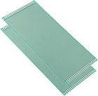 10x22cm Single Sided Universal Printed Circuit Board for DIY Soldering Green Thickness 1.6mm 2pcs