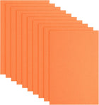 10 Pcs Orange EVA A4 Foam Sheets Crafts, 12 x 8 Inch Foam Paper for DIY Crafts Project Classroom Scrapbook Art Cards Home Office Decoration (2mm Thick)