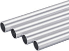 6063 Aluminum Round Tube 22mm OD 19mm Inner Dia 200mm Length Pipe Tubing 4 Pcs
