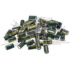 Aluminum Radial Electrolytic Capacitor Low ESR Green with 220uF 16V 105 Celsius Life 3000H 6.3 x 11 mm High Ripple Current,Low Impedance 50pcs