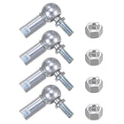 4pcs CS8 M5 Angle Ball Joint, M5x0.8 Right Hand Thread, A3-Steel Self-lubricating Ball Socket End Fitting