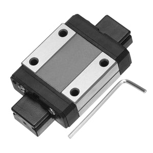 MGN12C Linear Bearing Sliding Carriage Block with Mini Guide and Wrench for 12mm Linear Motion Slide Rail Guide, 3D Printer, CNC Machine