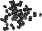 50 Pcs 2.5 x 3mm Thread Hexagon Socket Drive Cup Point Head Grub Screws