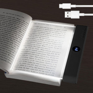 2 في 1 مصباح كتاب ذكي LED وأضواء ليلية، بألوان 3، تدرج غير محدود في الإضاءة