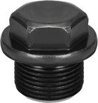 Outer Hex Head Socket Pipe Fitting Plug M22x1.5 Male Thread Carbon Steel for Terminate Pipe Ends