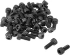 M5 x 12mm 12.9 Alloy Steel Hex Socket Head Cap Screws Bolt Black 50pcs