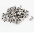 M5x12mm Hex Socket Flat Head Stainless Steel Countersunk Bolts 50Pcs