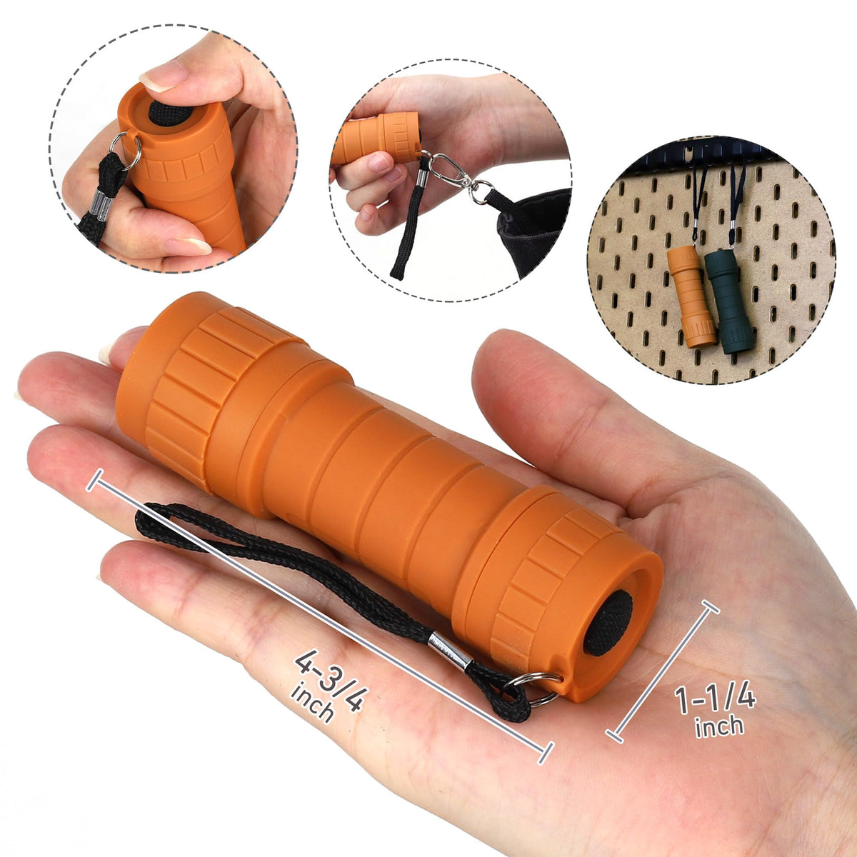 LinkMejor 10-Pack Set Kecil Flashlight LED