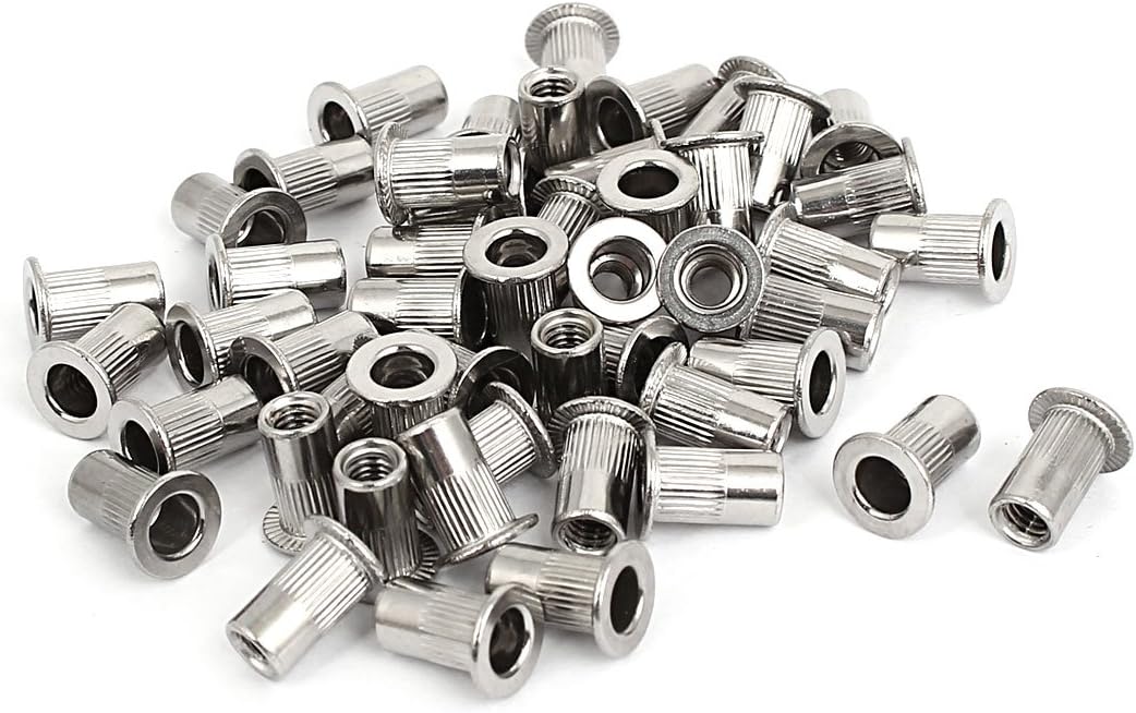 M4 Thread 304 Stainless Steel Rivet Nut Insert 50pcs