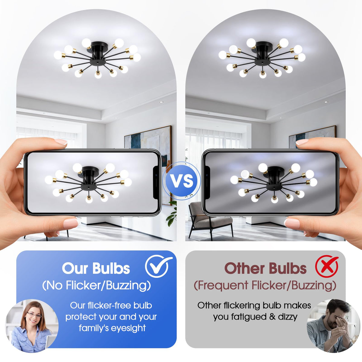 LinkMejor E12 LED-valot 60W vastaava 600LM päivänvalon valkoinen 5000K 12-kpl