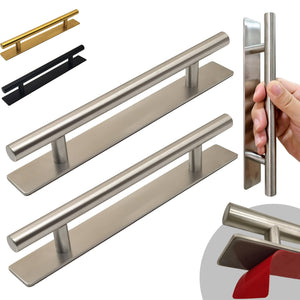 LinkMejor Manere Adhesive pentru Frigider/CabINET/Portiță, 2 Pcs, Argint, 7.8 Inch