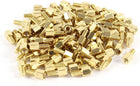 100pcs Brass Hex Standoff Spacer Screw Female to Male 5mm+6mm M3 3mm