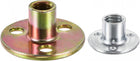 10pcs M8x37x2.5mm 10pcs M8x22x2mm, Brad Hole Tee Nut Carbon Steel T-Nuts Furniture Hardware Set
