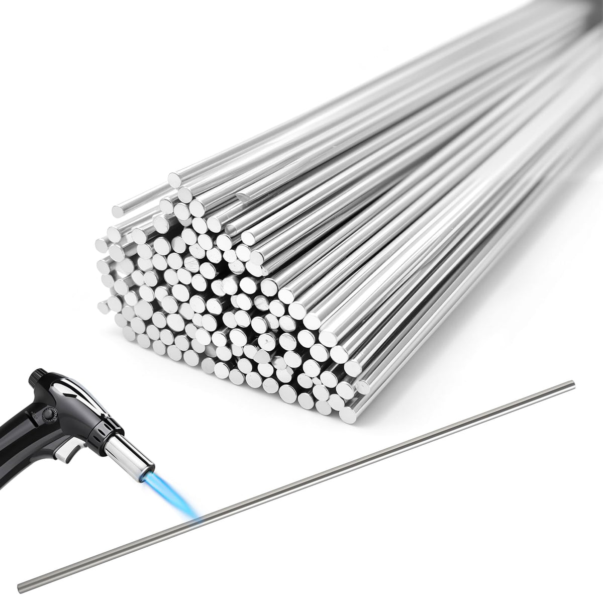 30Pcs Alüminyum Kaynama Tel 2/32"x13" Düşük Sıcaklık Çok Amaçlı