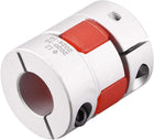 6.35mm to 12mm Bore L31xD25 Flexible Coupling Jaw Coupler Shaft Joint for Servo Motor