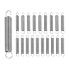 20Pcs Extension Spring, Stainless Steel Small Springs with Dual Hook Mechanical Compression Spring for Home Furniture Repair 0.6mm Wire Diax6mm ODx42mm Length